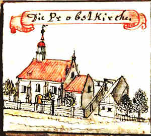 Die Probst Kirche - Koci parafialny, widok oglny